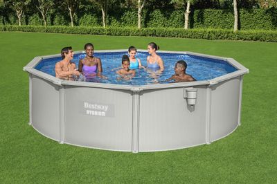 Piscine hors sol ronde tubulaire Ø 460 cm hauteur 120 cm - BESTWAY