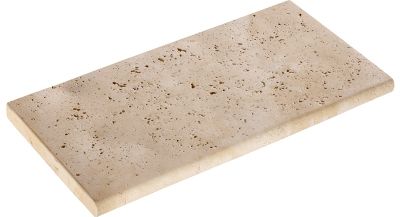 Margelle droite Jouques Aquitaine ton beige NF 60 x 30 x 3,5 cm - FABEMI