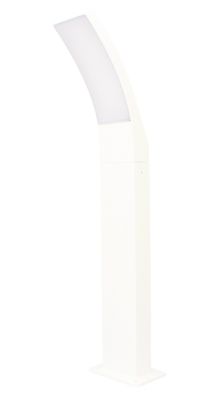 Borne extérieur LED 60cm Curve blanc IP44 1000 lumens blanc chaud - ARLUX