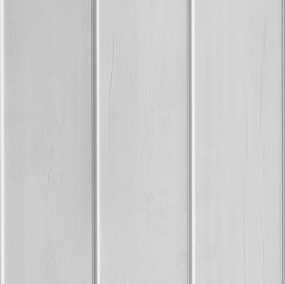 Lambris PVC Country aspect bois raboté gris vieilli - 8 x 375 x 2600 mm - GROSFILLEX