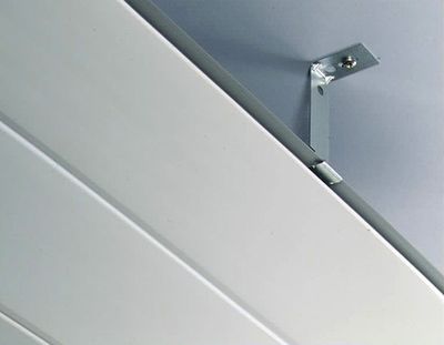 Lot 10 accroches métalliques pour plafond -  H150 mm - GROSFILLEX