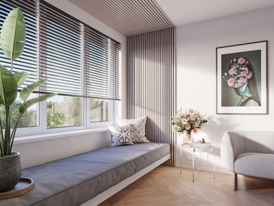 Panneau décoratif Decowall chêne grisé sur fond noir - Lot de 2 - 17 x 300 x 2600 mm - AJ TIMBER