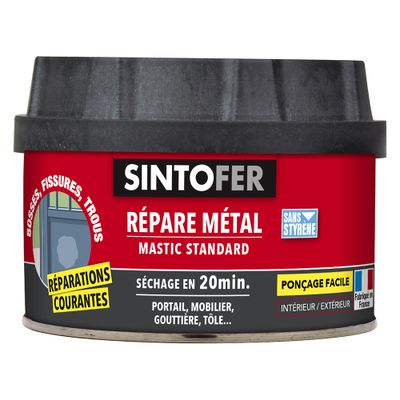 Mastic Standard Répare Métal 970 gr SINTOFER