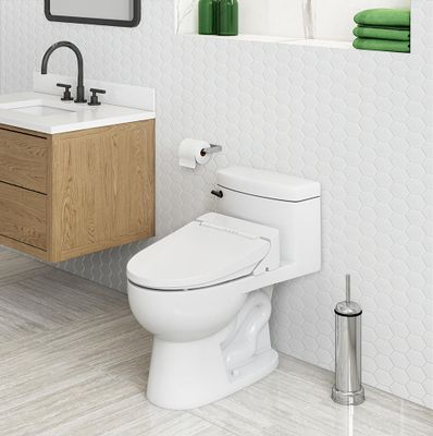 Mosaïque sol/mur intérieur hexagone blanc 27 x 28 cm vendu à l'unité DISTRIMAT
