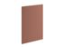 Façade dos pour meuble de cuisine Lotus terracotta mat 85 x 58 cm OFITRES
