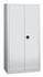 Armoire haute industrielle avec portes battantes gris 198 x 120 x 43 - SNOR