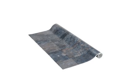 Adhésif décoratif industriel rouille bleu 1,5 x 0,45 m VENILIA