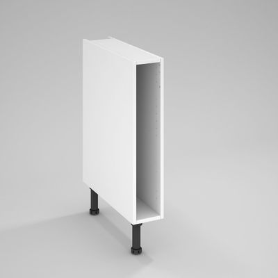 Caisson cuisine bas blanc L 15 x H 70 x P 56 cm OFITRES