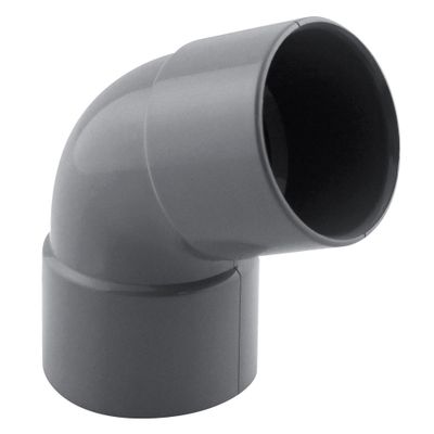 Coude PVC évacuation 67° femelle/femelle Ø40 - FITT