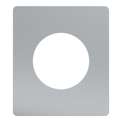 Plaque de finition 1 poste Odace 2025 Architecte effet titane - SCHNEIDER ELECTRIC