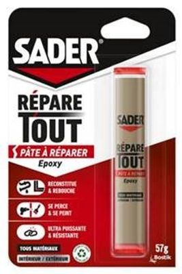 Pâte de réparation Repare TOUT tube 57 g - SADER