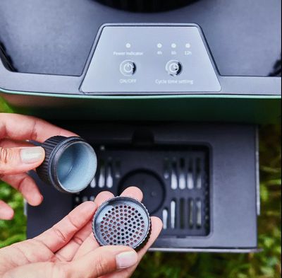 Piège à moustiques d'extérieur jusqu' à 300m² avec recharge 3 mois HEXATRAP