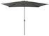 Parasol droit 3x2m gris PROLOISIRS Livraison à domicile incluse