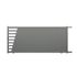 Portail coulissant aluminium PIVOINE l.3,60 x H.1,60 m gris alu livraison directe domicile GARDEN GATE