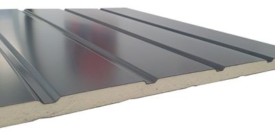 Porte de garage basculante manuelle avec portillon l.240 x h.200 cm grise - SPADONE