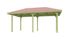 Tonnelle -  651 - 268 x 120 cm Livraison gratuite domicile WEKA