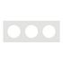 Plaque de finition 3 postes Odace 2025 blanc craie - SCHNEIDER ELECTRIC