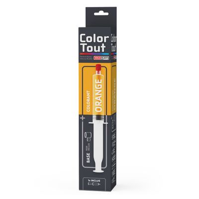 Colorant pour peinture époxy orange 20 ml COLORTOUT