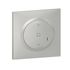 Commande volet roulant connectée sans fil + plaque Aluminium - Dooxie with Netatmo LEGRAND