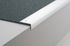 Nez de marche aluminium anodisé incolore 25 x 5 mm 2 m CQFD