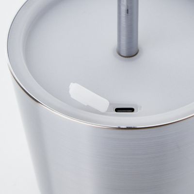 Lampe à poser extérieur rechargeable LED nickel XAANA blanc variable - BRILLIANT