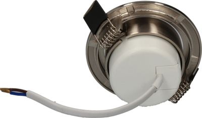 Spot LED encastrable dimmable et orientable module remplaçable Acier - Ruby ARLUX