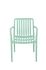Fauteuil de jardin BARI polypropylène vert pastel - BOCARNEA