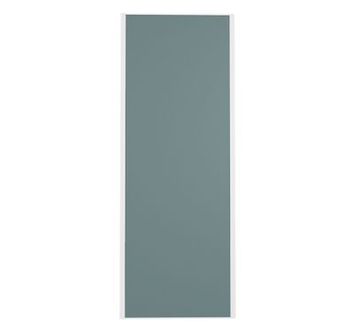 Porte de placard Opale Profil blanc H 248,5 x L 92,2 cm YNGENIO