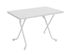 Gueridon cola 110x70 acier blanc PROLOISIRS Livraison à domicile incluse