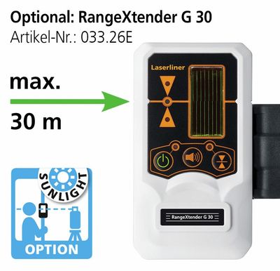Laser croix verte GX Set 300 cm - LASERLINER