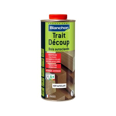 Traitement autoclave vert découpe bois - 1 L - HENRY TIMBER