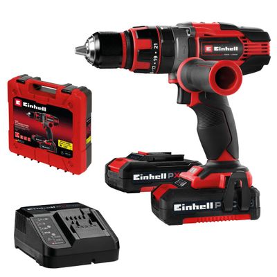 Perceuse à percussion sans fil 18 V POWER X CHANGE TE-CD 18/48 Li-i (2 batteries) - EINHELL