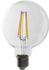Ampoule LED globe 95 mm filaments clairs 6W 900 lumens dimmable blanc chaud - ARLUX