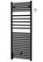 Sèche-serviettes à inertie fluide Angora 750 W Noir Mat ACOVA