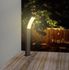 Borne extérieur LED 60cm Curve anthracite IP44 1000 lumens blanc chaud - ARLUX