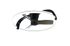 Ventilateur de plafond design avec lumière LED + télécommande Noir Ø90cm - Stockholm REALITY