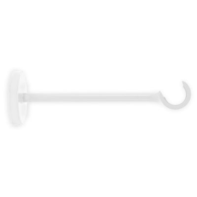 Support ouvert en métal diam 20 mm Finition Blanc brillant par 2 - MOBOIS