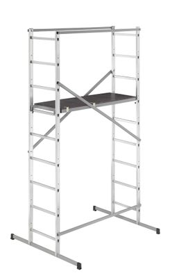Echafaudage aluminium HobbyStep H4 Hailo