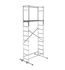Echafaudage roulant pour escalier HobbyStep H5 - 2,50 / 4,50 m aluminium - HAILO