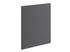 Joue de finition pour meuble bas de cuisine Mallorca gris plomb mat 70 x 57 cm OFITRES