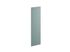 Joue de finition pour colonne Lotus vert d'eau mat 200 x 57 cm OFITRES