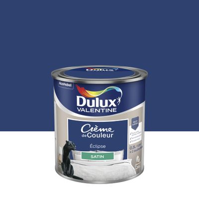 Peinture crème de couleur Éclipse Satin 0,5 L - DULUX VALENTINE