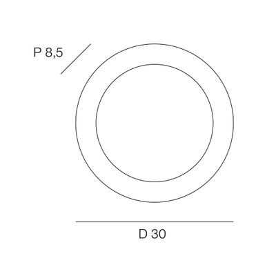 Plafonnier applique extérieur E27 Lake anthracite IP65 20W - COREP