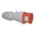 Prise électrique mobile industrielle mâle étanche IP44 3 pôles + terre 16A 380/415V - P17 LEGRAND