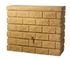 Récupérateur d'eau de pluie - Réservoir mural Rocky - 400 litres beige - GRAF