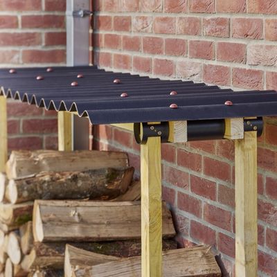 Support range bûches par 2 MOTTEZ