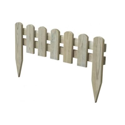 Bordure de jardin à planter pin traité autoclave - 300/450 x 1200 mm - DEBARGE