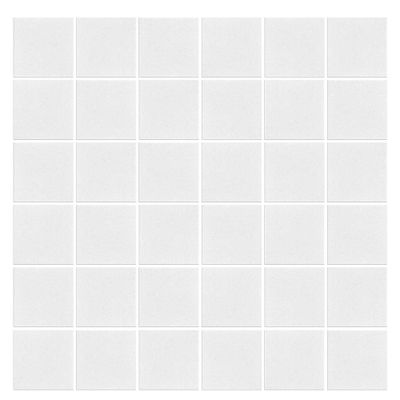 Mosaïque sol/mur intérieur blanc TECNIQ 30 x 30 cm vendu à l'unité