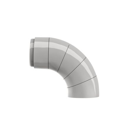 Coude multiangle gris 22°à 87° FITT