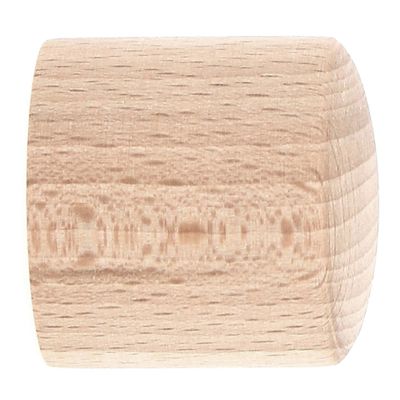Embout déco bouchon à visser en bois diam 28 mm Finition Brut par 2 - MOBOIS
